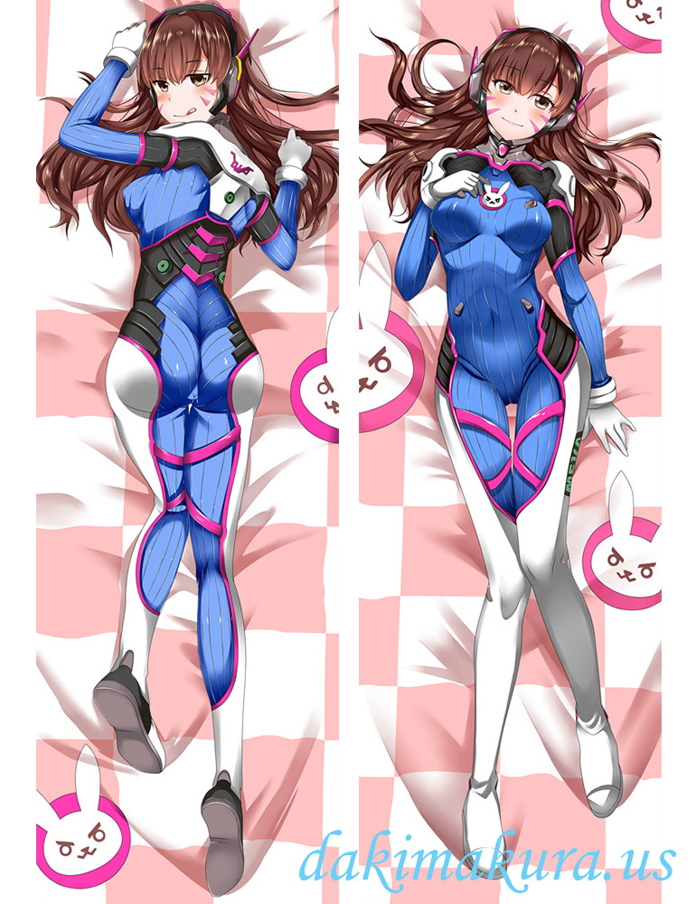 D Va - Overwatch Anime Dakimakura Japanese Love Body Pillow Cover